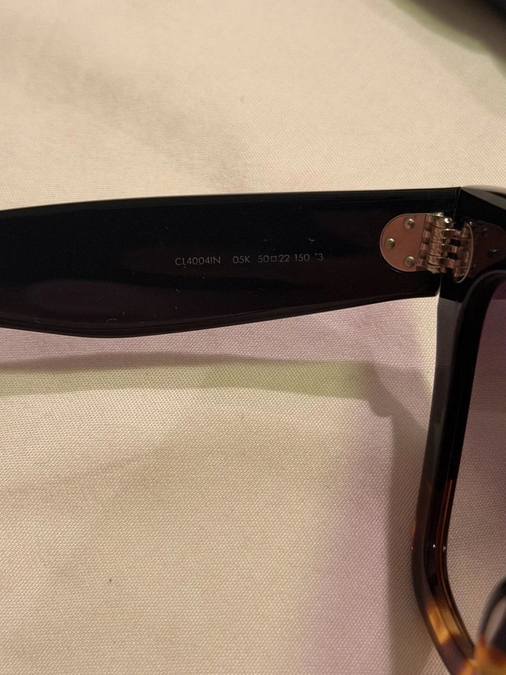 Celine Black/Tortoiseshell Sunglasses